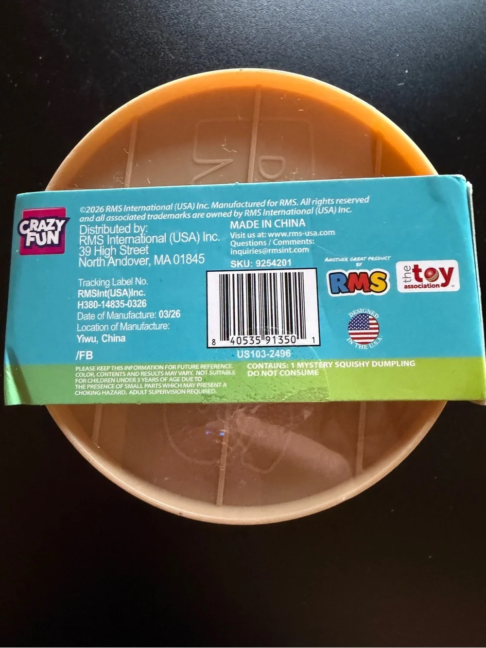 New Viral Mystery Dumpling Apple Scented Edition Crazy Fun RMS Squishy Sealed
